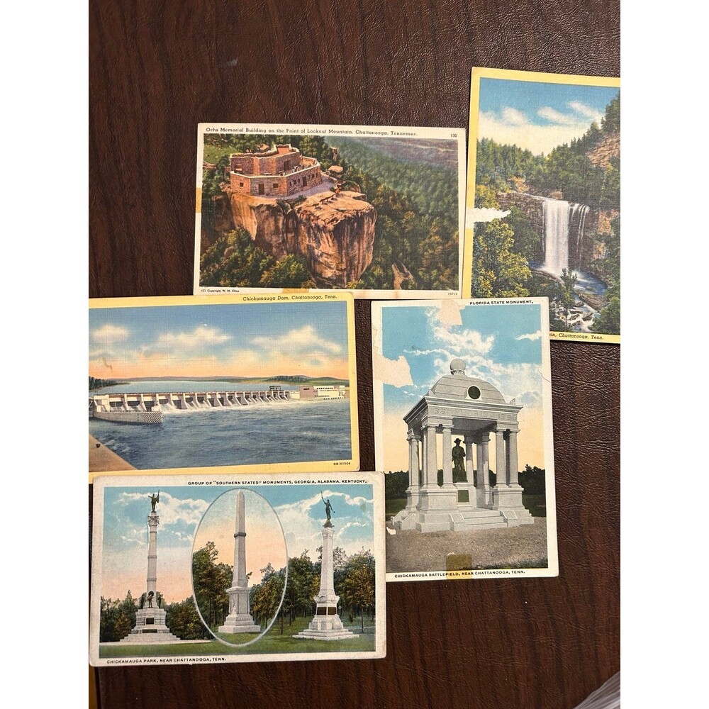 Lot of Chattanooga TN Vintage Postcards